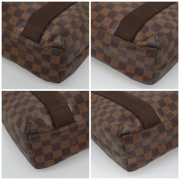 LOUIS VUITTON Damier Ebene Kababobur Tote Bag LV Auth - Picture 15 of 16